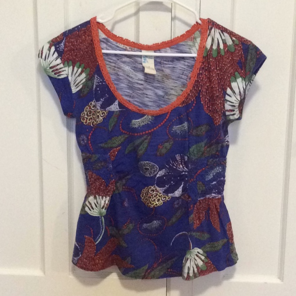 Anthropologie top, small, beautiful! $79
